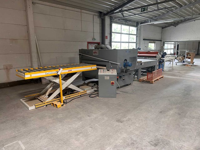 Cefla - orma - tn 3500/1/rbt - i 413 - borstelmachine + lijmwals - afbeelding 21 van  24
