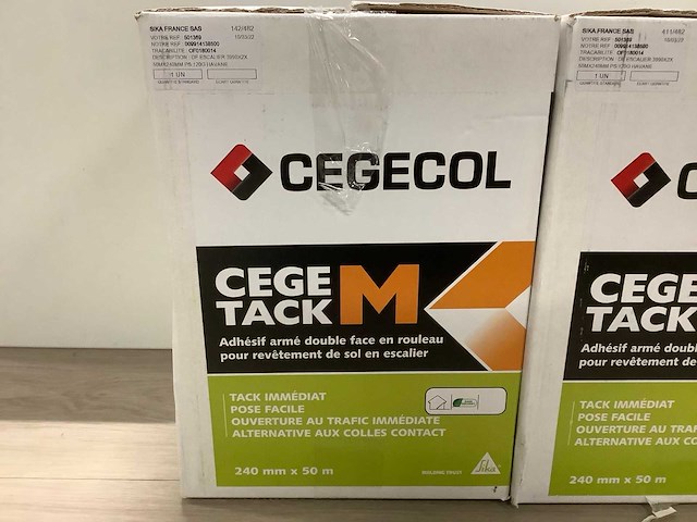 Cegetack m kleefband 240 mm × 50 m (3x) - afbeelding 2 van  3