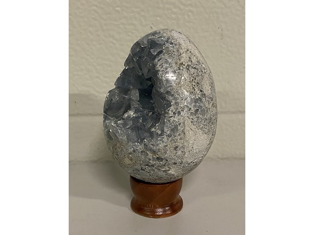 Celestien eivorm, blauw - afbeelding 2 van  5