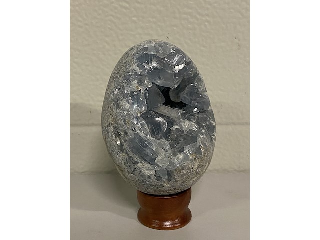 Celestien eivorm, blauw - afbeelding 3 van  5