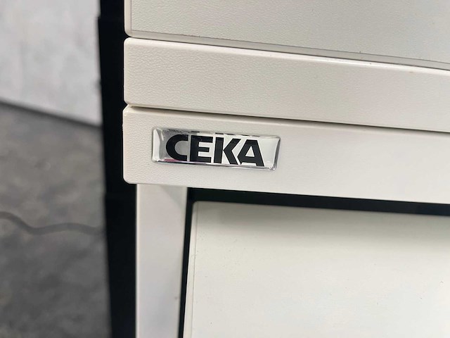 Celexon/ ceka - elektrisch zit-sta bureau 160x80 met kast - afbeelding 4 van  8
