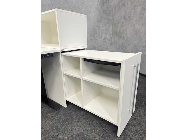 Celexon/ ceka - elektrisch zit-sta bureau 160x80 met kast - afbeelding 4 van  15