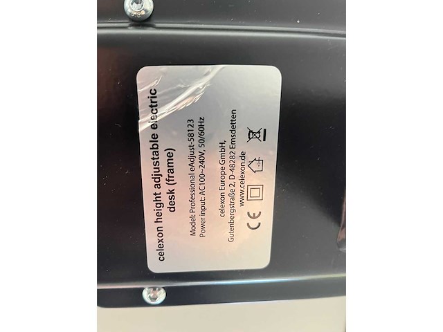 Celexon/ ceka - elektrisch zit-sta bureau 160x80 met kast - afbeelding 15 van  15