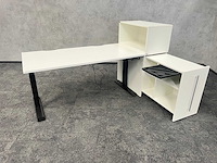 Celexon/ ceka - elektrisch zit-sta bureau 160x80 met kast - afbeelding 8 van  9