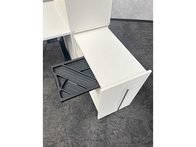 Celexon/ ceka - elektrisch zit-sta bureau 160x80 met kast - afbeelding 16 van  17