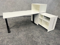 Celexon/ ceka - elektrisch zit-sta bureau 160x80 met kast - afbeelding 2 van  17