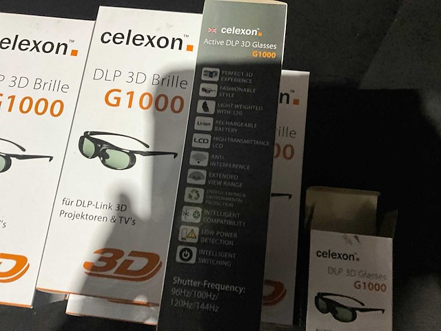 Celexon dlp g1000 3d-bril - afbeelding 5 van  7