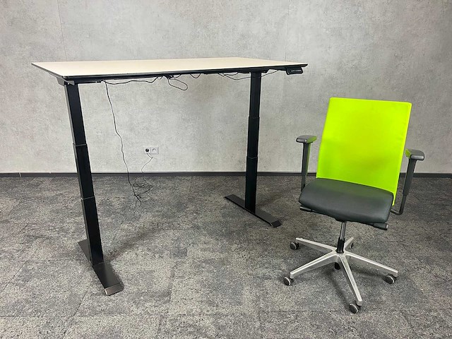 Celexon/ interstuhl - elektrisch zit/ sta werkplek 155x80 - afbeelding 1 van  20