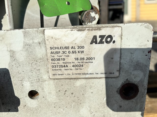 Cell doseersluis / doseersluis inclusief motorreductor, azo, schleuse al 200, wit, 2001 - afbeelding 4 van  9