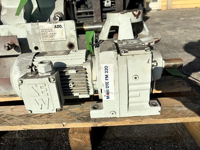 Cell doseersluis / doseersluis inclusief motorreductor, azo, schleuse al 200, wit, 2001 - afbeelding 5 van  9