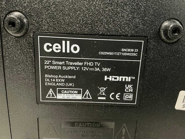 Cello smart traveller fhd tv televisie - afbeelding 7 van  7