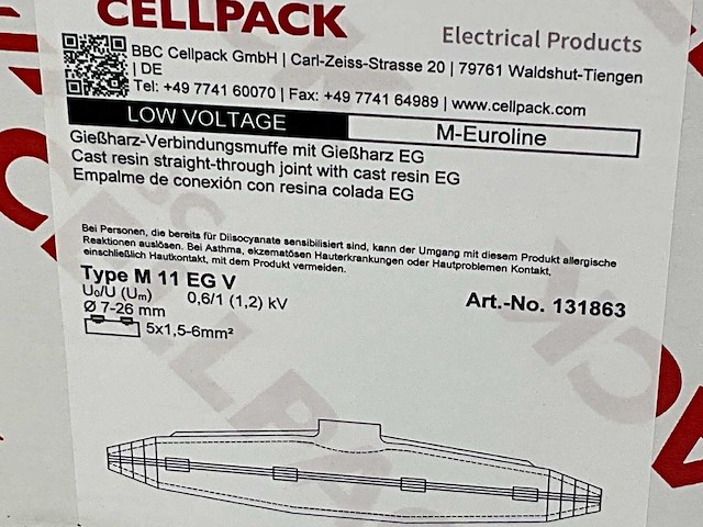 Cellpack gietharspakket (2x) - afbeelding 2 van  2