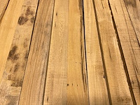 Celtis hardhouten plank - 250x10,5x3 cm (15x) - afbeelding 3 van  7