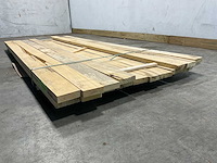 Celtis hardhouten plank - 250x10,5x3 cm (15x) - afbeelding 5 van  7