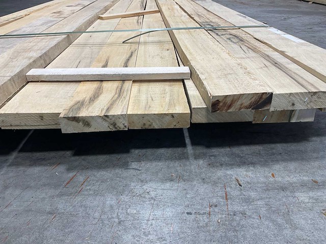 Celtis hardhouten plank - 250x10,5x3 cm (15x) - afbeelding 6 van  7