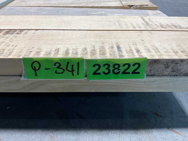 Celtis hardhouten plank - 250x10,5x3 cm (15x) - afbeelding 7 van  7