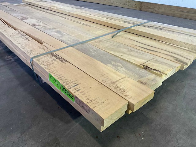 Celtis hardhouten plank - 250x10,5x3 cm (15x) - afbeelding 3 van  6