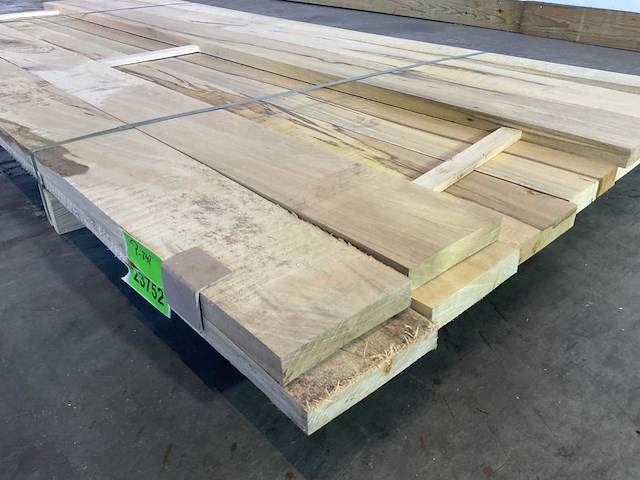 Celtis hardhouten plank - 250x15,5x3 cm (12x) - afbeelding 2 van  3