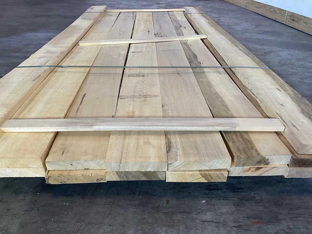 Celtis hardhouten plank - 250x15,5x3 cm (16x) - afbeelding 4 van  5