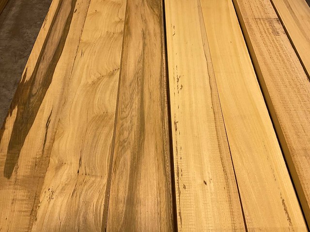 Celtis hardhouten plank - 310x15,5x3 cm (18x) - afbeelding 3 van  8