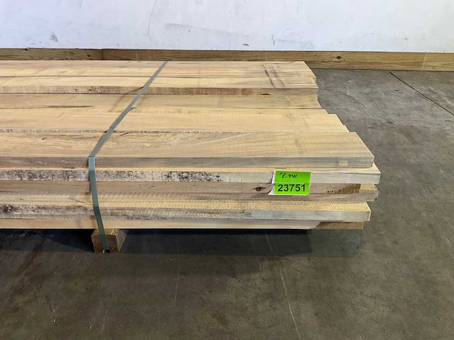 Celtis hardhouten plank - 310x15,5x3 cm (46x) - afbeelding 5 van  5