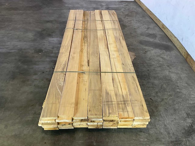 Celtis hardhouten plank - 310x15,5x3 cm (46x) - afbeelding 2 van  5