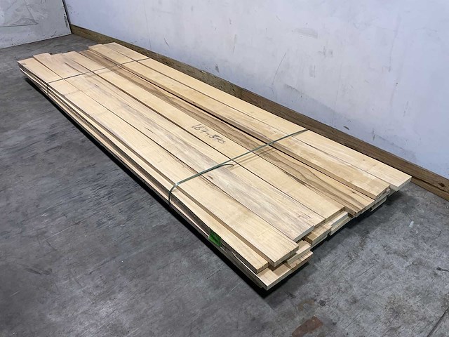 Celtis hardhouten plank - 370x15,5x3 cm (25x) - afbeelding 1 van  8