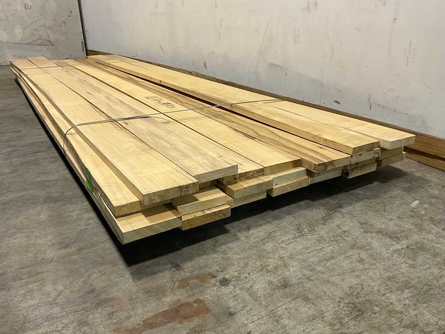 Celtis hardhouten plank - 370x15,5x3 cm (25x) - afbeelding 6 van  8