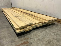 Celtis hardhouten plank - 370x15,5x3 cm (25x) - afbeelding 6 van  8
