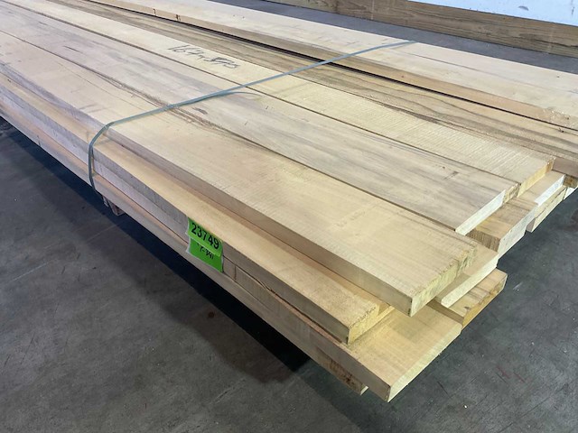 Celtis hardhouten plank - 370x15,5x3 cm (25x) - afbeelding 3 van  6