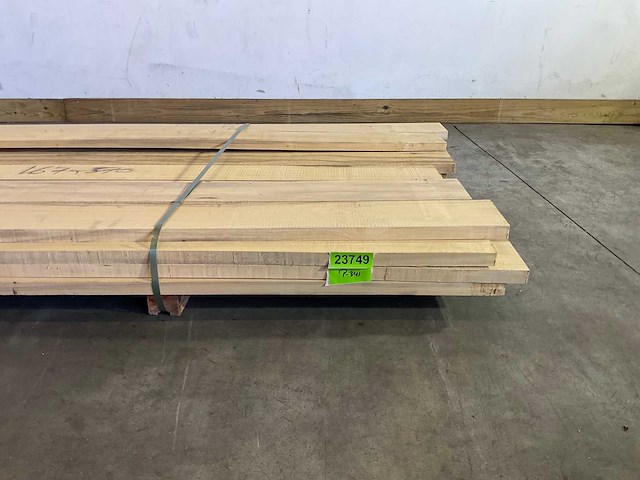 Celtis hardhouten plank - 370x15,5x3 cm (25x) - afbeelding 6 van  6