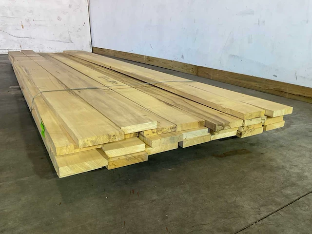 Celtis hardhouten plank - 370x15,5x3 cm (25x) - afbeelding 4 van  6