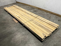 Celtis hardhouten plank - 430x10,5x3 cm (24x) - afbeelding 1 van  7
