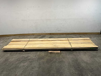 Celtis hardhouten plank - 430x10,5x3 cm (24x) - afbeelding 2 van  7