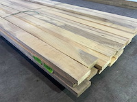 Celtis hardhouten plank - 430x10,5x3 cm (24x) - afbeelding 3 van  6