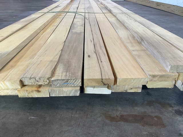 Celtis hardhouten plank - 430x10,5x3 cm (24x) - afbeelding 5 van  6