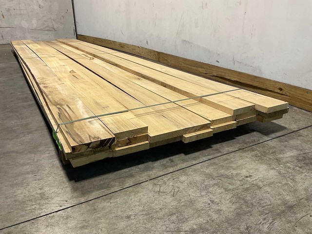 Celtis hardhouten plank - 430x15,5x3 cm (18x) - afbeelding 5 van  7