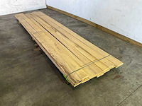 Celtis hardhouten plank - 430x15,5x3 cm (18x) - afbeelding 1 van  3
