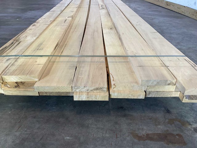 Celtis hardhouten plank - 430x15,5x3 cm (18x) - afbeelding 5 van  5