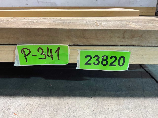 Celtis hardhouten plank - 488x10,5x3 cm (13x) - afbeelding 7 van  7