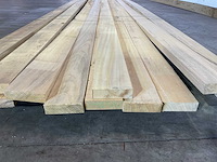 Celtis hardhouten plank - 488x10,5x3 cm (13x) - afbeelding 2 van  3