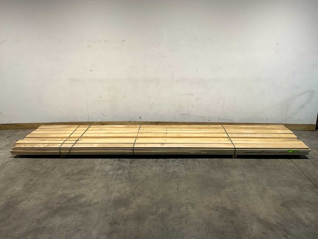 Celtis hardhouten plank - 490x15,5x3 cm (27x) - afbeelding 2 van  8