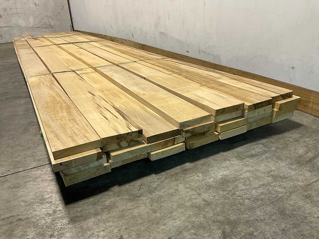 Celtis hardhouten plank - 490x15,5x3 cm (27x) - afbeelding 6 van  8