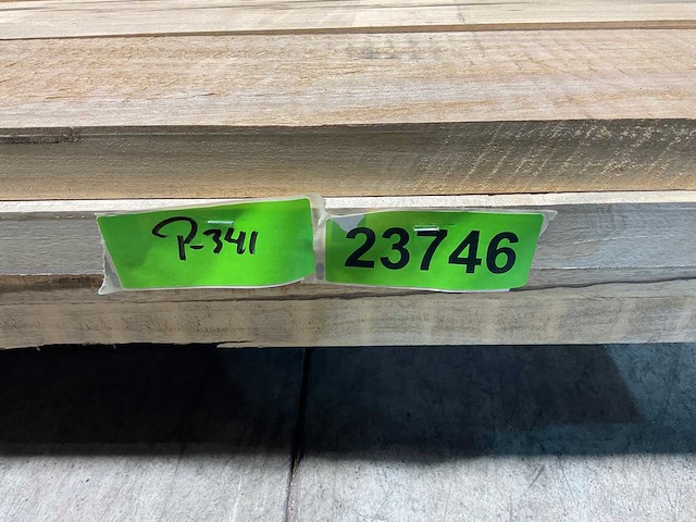 Celtis hardhouten plank - 490x15,5x3 cm (27x) - afbeelding 7 van  8