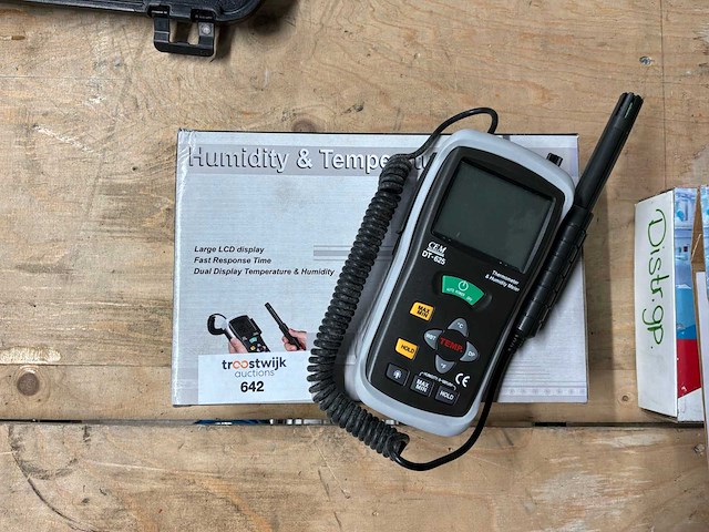 Cem dt-625 thermometer - afbeelding 1 van  3