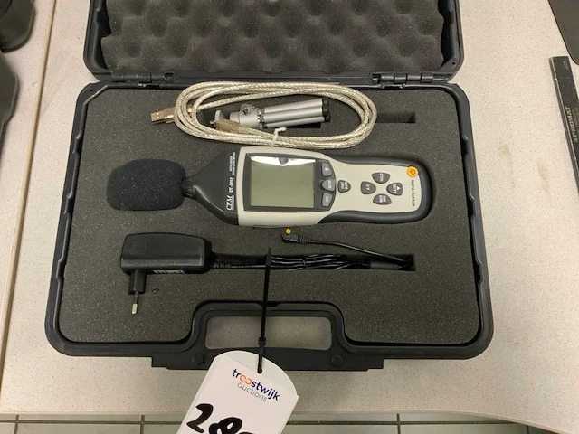 Cem dt-8852 geluidsniveaumeter - afbeelding 2 van  2