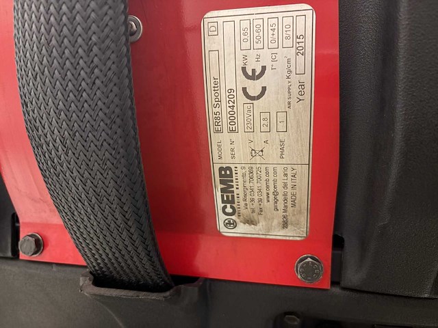 Cemb - 2015 - er85 spotter - balanceer apparaat laser - afbeelding 11 van  11