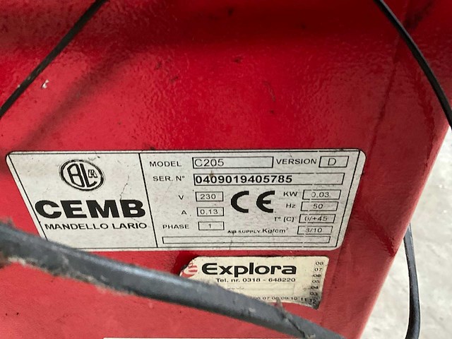Cemb c205 banden balanceerapparaat - afbeelding 6 van  6