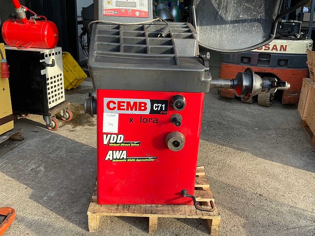 Cemb c71/2 evo banden balanceerapparaat - afbeelding 2 van  6