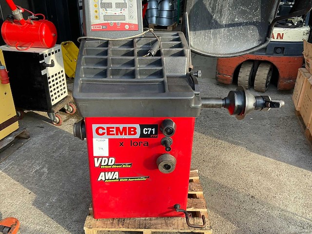 Cemb c71/2 evo banden balanceerapparaat - afbeelding 3 van  6